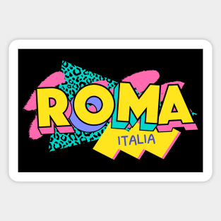 Retro 90s Roma Italia / Rad Memphis Style / 90s Vibes Sticker